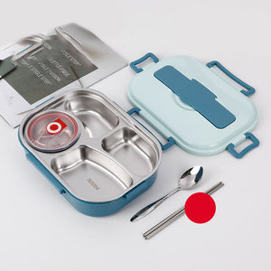 Stainless steel large capacity portable lunch box