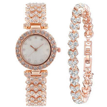 Load image into Gallery viewer, Luxury Rhinestone Watch Set