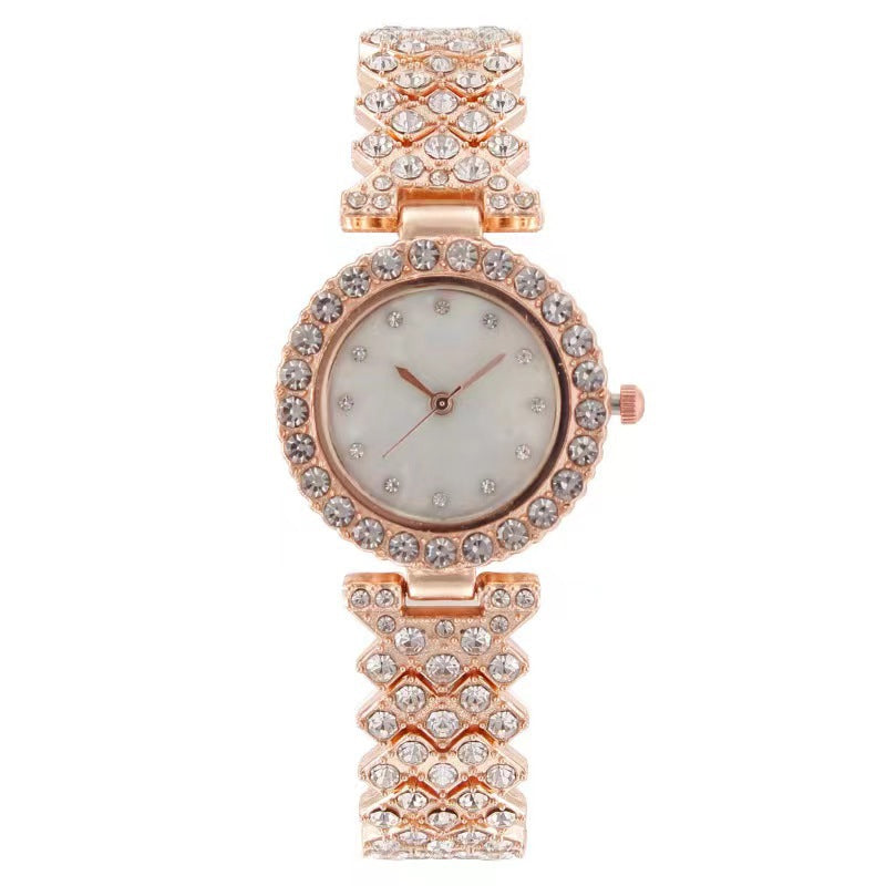 Luxury Rhinestone Watch Set