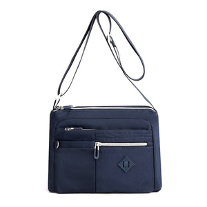 Women Lightweight Multi-Pocket Shoulder Bag