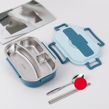 Load image into Gallery viewer, Stainless steel large capacity portable lunch box