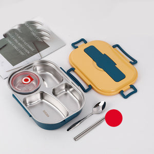 Stainless steel large capacity portable lunch box