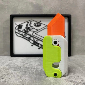 3D Gravity Carrot Knife Decompression Toy