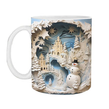 Load image into Gallery viewer, 3D Christmas Hot Cocoa Inflated Mug