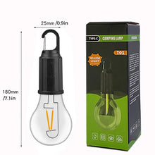 Load image into Gallery viewer, 💡 New Outdoor Camping Hanging Type-C Charging Retro Bulb Light