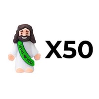 Load image into Gallery viewer, Mini Jesus Figurines With Jesus love You Slogan