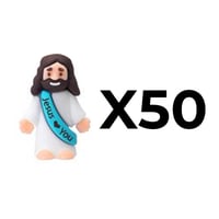 Load image into Gallery viewer, Mini Jesus Figurines With Jesus love You Slogan