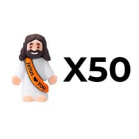 Load image into Gallery viewer, Mini Jesus Figurines With Jesus love You Slogan