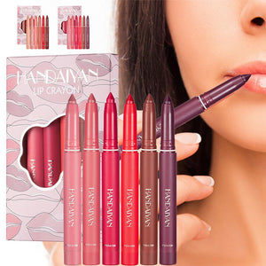 Rotating Sharpenable Matte Lipstick Pencils