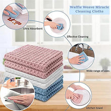 Load image into Gallery viewer, New Waffle Weave Miracle Cleaning Cloths
