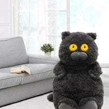 Load image into Gallery viewer, Cute Blue Cat Plush Doll