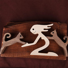 Load image into Gallery viewer, Pet Lover - Wood Sculpture Table Ornaments