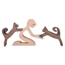 Load image into Gallery viewer, Pet Lover - Wood Sculpture Table Ornaments