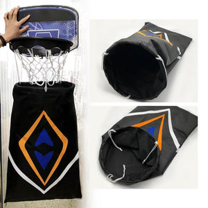 Multi-functional basketball rack