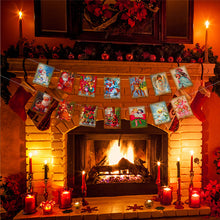 Load image into Gallery viewer, 🎅🚩Vintage Style Christmas Banner🎅
