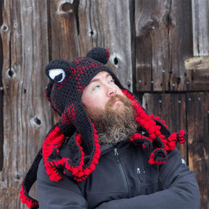 Crochet Octopus Hat