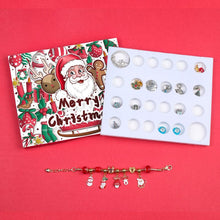 Load image into Gallery viewer, 24 Days Countdown Calendar DIY Christmas Advent Calendar Bracelets Set