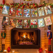 Load image into Gallery viewer, 🎅🚩Vintage Style Christmas Banner🎅