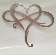 Load image into Gallery viewer, 💞Infinity heart - Steel wall decor Metal Wall art