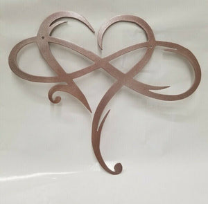 💞Infinity heart - Steel wall decor Metal Wall art