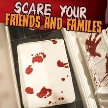 Load image into Gallery viewer, 🎃Halloween Sale🎉 Horrible Bloody Color Changing Bath Mat