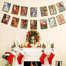 Load image into Gallery viewer, 🎅🚩Vintage Style Christmas Banner🎅