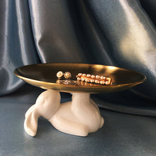 Load image into Gallery viewer, Ceramic Rabbit Plate