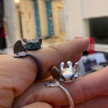Load image into Gallery viewer, Adjustable Dragon Couple Ring (BUY ONE FREE ONE)