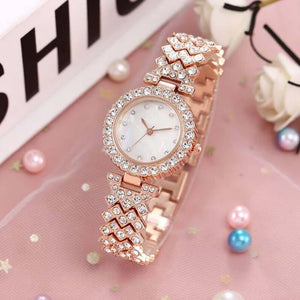 Luxury Rhinestone Watch Set