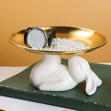 Load image into Gallery viewer, Ceramic Rabbit Plate