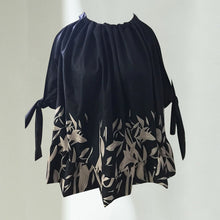 Load image into Gallery viewer, Cold Shoulder Long Split Sleeve Bohemian Top