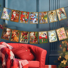 Load image into Gallery viewer, 🎅🚩Vintage Style Christmas Banner🎅