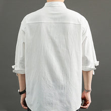 Load image into Gallery viewer, Solid Color Loose Casual Men&#39;s Shirt
