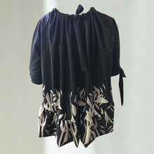 Load image into Gallery viewer, Cold Shoulder Long Split Sleeve Bohemian Top