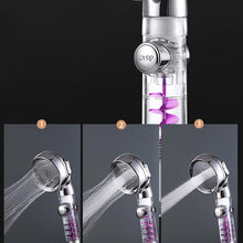 Load image into Gallery viewer, 3 Mode Adjustable High Pressure Water Saving Shower Head