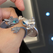 Load image into Gallery viewer, Adjustable Dragon Couple Ring (BUY ONE FREE ONE)