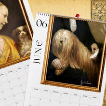 Load image into Gallery viewer, 🐶2024 Renaissance Painting Ugly Dogs Monthly Calendar📅