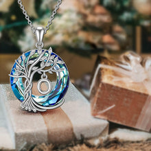 Load image into Gallery viewer, Tree of Life Crystal Pendant