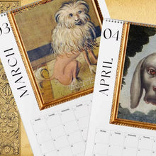 Load image into Gallery viewer, 🐶2024 Renaissance Painting Ugly Dogs Monthly Calendar📅