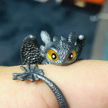 Load image into Gallery viewer, Adjustable Dragon Couple Ring (BUY ONE FREE ONE)