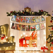 Load image into Gallery viewer, 🎅🚩Vintage Style Christmas Banner🎅