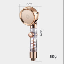 Load image into Gallery viewer, 3 Mode Adjustable High Pressure Water Saving Shower Head