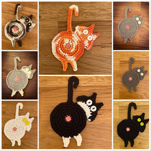 Load image into Gallery viewer, 🎄Early Christmas Sale🐱Cat Butt Coasters🎉