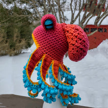 Load image into Gallery viewer, Crochet Octopus Hat