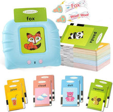 Load image into Gallery viewer, Talking Flash Cards Educational Toys for Toddlers Age 2-6