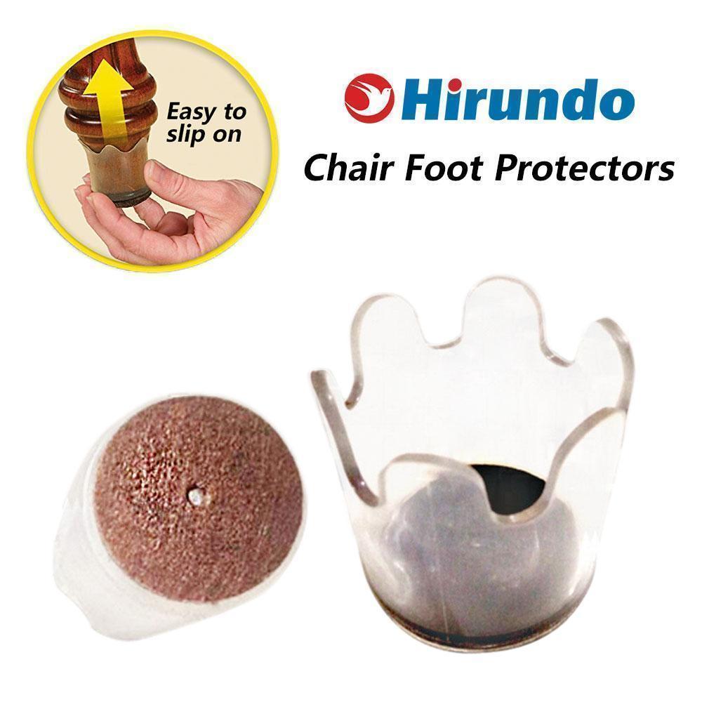 Hirundo Chair Foot Protectors, 8 packs