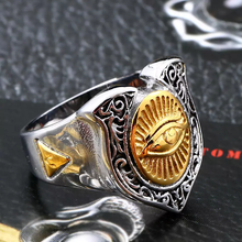 Load image into Gallery viewer, Eye of Horus Men&#39;s Ring