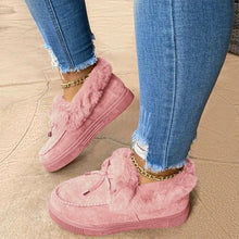 Load image into Gallery viewer, Women&#39;s boots round head thick sole Orthopedic Arch-Support thick warm cotton shoes