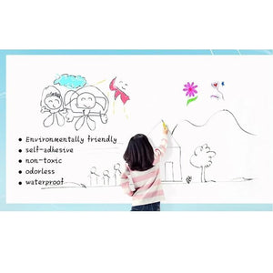 REUSABLE ROLL UP WHITE BOARD
