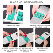 Load image into Gallery viewer, 3-in-1 Stainless Steel Vegetable Cutter
